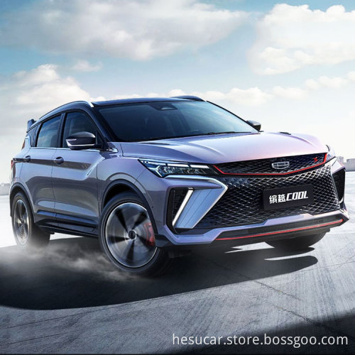 Geely Binyue di alta qualità in stock da 1,5 t DCT 5 porte 5 sedili a buon mercato a basso costo a sinistra Top Selling usava auto suv geelici usate